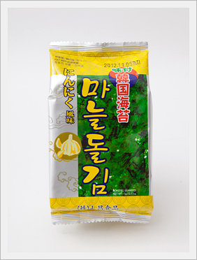Seasoned Laver Galric Taste Made in Korea